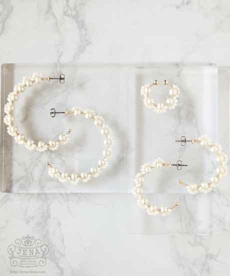 Pearl Lace Series【イヤカフ】