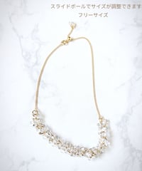 Clear drop series 【a string of light 】ブレスレット