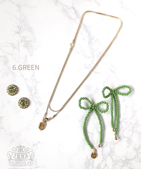 HAPPY RIBBON 単品販売　6.GREEN