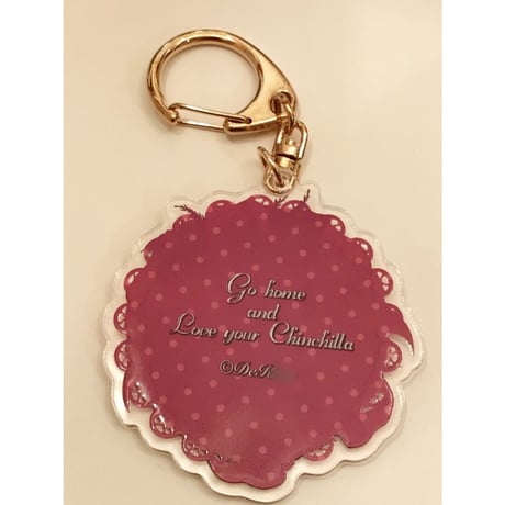 【倉庫一掃セール】【♡デ・カレン10パーティ♡】＊Chinchilla souri*＊コラボグッズ  『デ・カレンアクリルキーホルダー』⚫︎