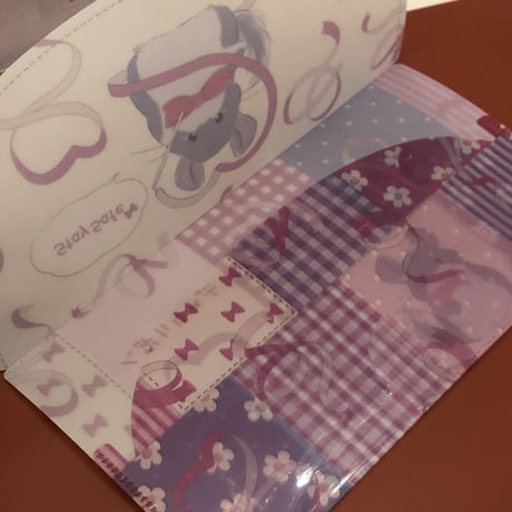《デ・カリボン×wan room》抗菌マスク&チケットケース※