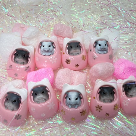《RC》✖︎《カプリス》チラ壺コロコロブローチ（壺色：ピンク）✳︎