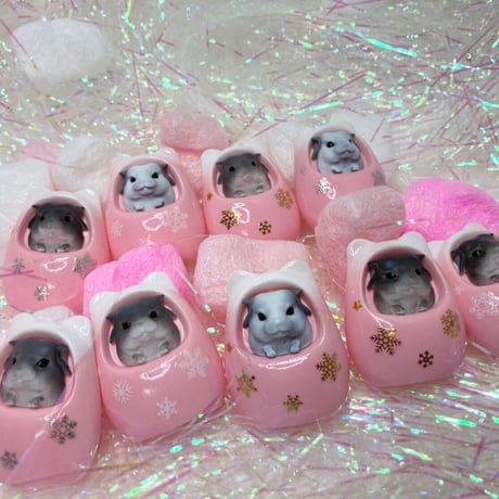 《RC》✖︎《カプリス》チラ壺コロコロブローチ（壺色：ピンク）✳︎