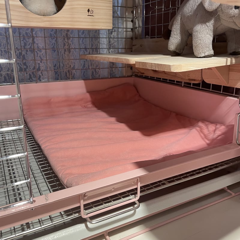 プラス工房　ワンキャビン　ケージマット　ベッド　ロイヤルチンチラ　さらふわ プラス工房 ワンキャビン ケージマット ベッド ロイヤルチンチラ さら