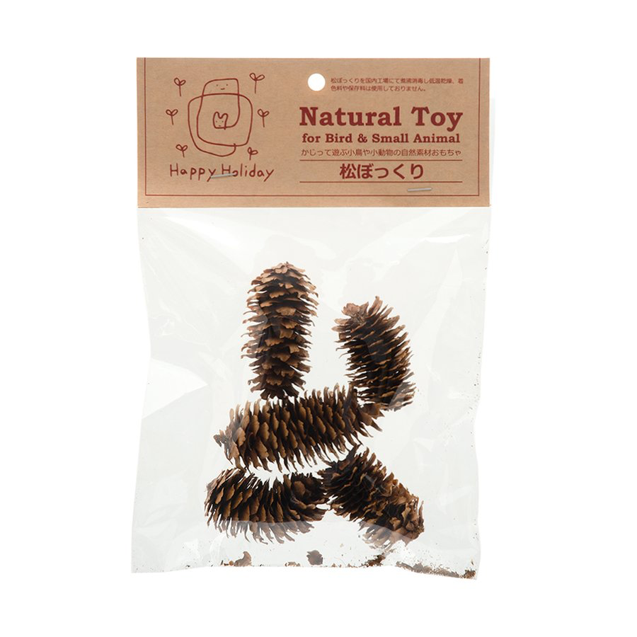 ナチュラルトイ】松ぼっくり | Royal Chinchilla Online Shop
