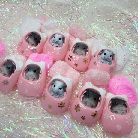 《RC》✖︎《カプリス》チラ壺コロコロブローチ（壺色：ピンク）✳︎