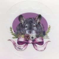 【倉庫一掃セール】《デ・カレン×Chinchilla souri*》2020デ・カリボンステッカー　⚫︎