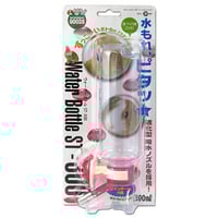 ＜在庫限りで終売/メーカー廃盤＞マルカン  ウォーターボトル　ST-300（濃いピンク）