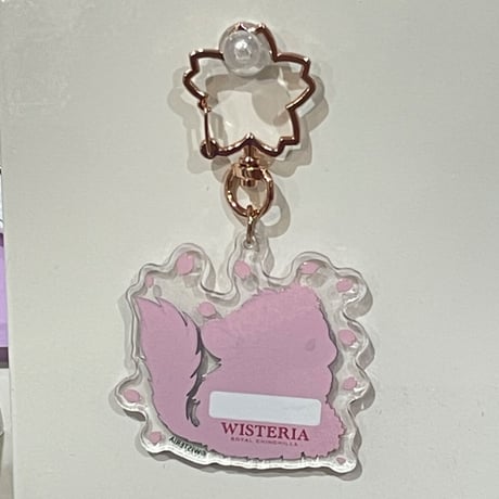 【倉庫一掃セール】《SAKURAteria》サクラテリアちゃんアクリルキーホルダー　⚫︎