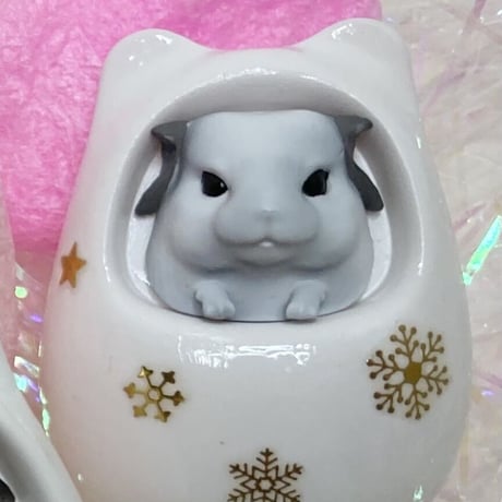 《RC》✖︎《カプリス》チラ壺コロコロブローチ（壺色：ホワイト）＊