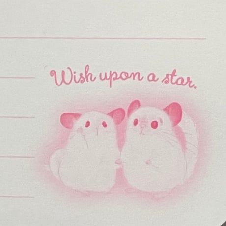 《Wish upon a star 2025》リングメモ