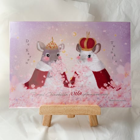 《RC》✖️《teruteQworld artwork》RC10th記念イラスト『A4サイズアートペーパー』