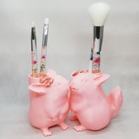 《デ・カリボン×カプリス》にっこりチンチラペンスタンド（デ・カリボンver.）＊