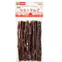 【12th Anniv.】＜在庫限り/販売終了＞カワイ  かじリングバー　極細　もも＆りんご　３０本入り