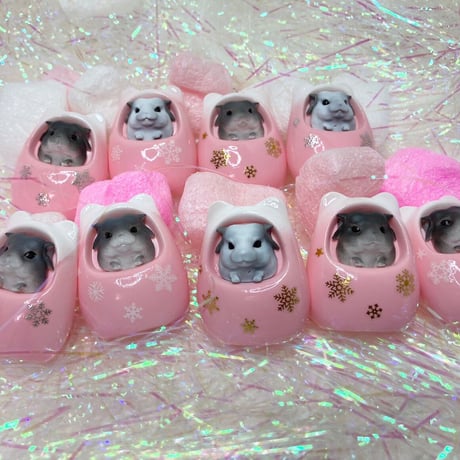 《RC》✖︎《カプリス》チラ壺コロコロブローチ（壺色：ピンク）✳︎