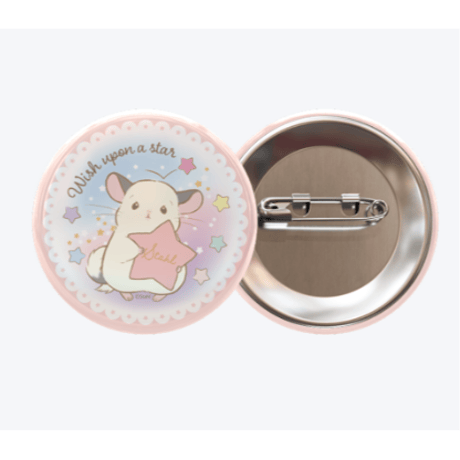 《シュター》「Wish up on a star」缶バッチ44mm⭐︎