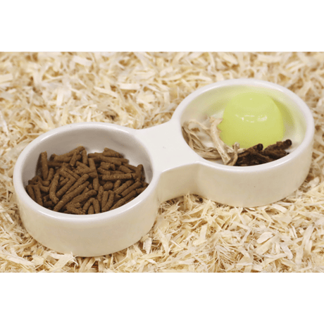小動物のまいにち食器＜ダブルＭ＞（大きめ）