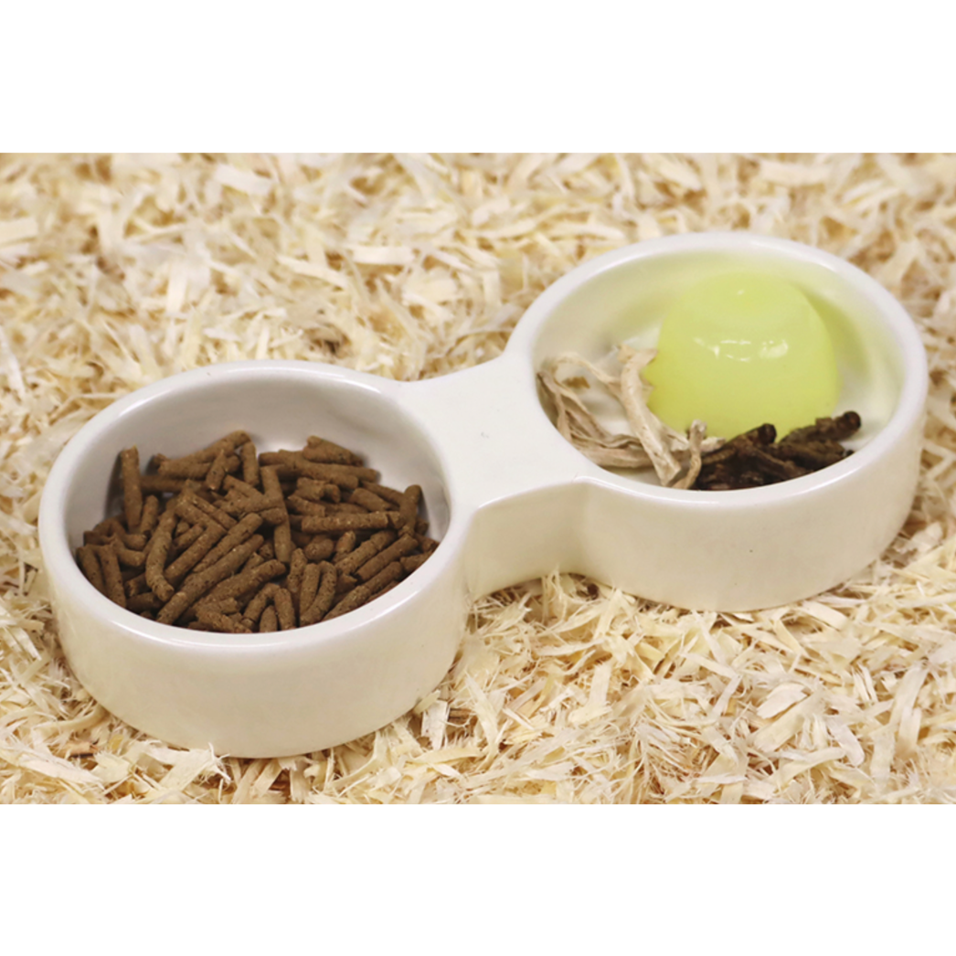 小動物のまいにち食器＜ダブルM＞（大きめ） | Royal Chinchilla
