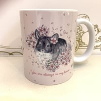 【倉庫一掃セール】《Chinchilla souri*》グレイスのぬくもりを感じるマグカップ　 ⚫︎