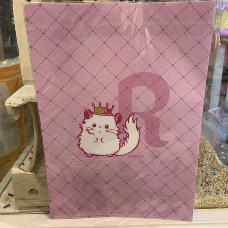 【倉庫一掃セール】【RINくん】RINキング　A4クリアファイル　⚫︎