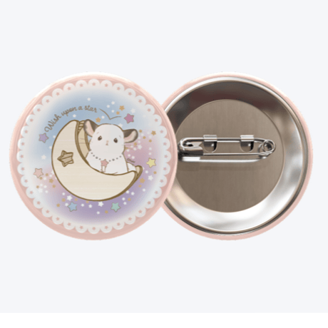 《シュター》「Wish up on a star」缶バッチ44mm⭐︎