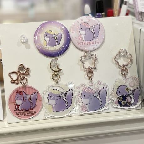 《RC WISTERIA》RIBBONTERIA（リボンテリア）ちゃん　アクリルキーホルダー  ☆