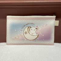 【倉庫一掃セール】《シュター》「Wish upon a star」フラットポーチ　⚫︎