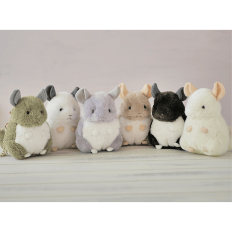 《Mark Crown》マルククラウン チンチラぬいぐるみチャーム