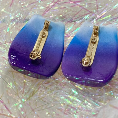 《RC》✖︎《カプリス》チラ壺コロコロブローチ（壺色：ブルー）✳︎
