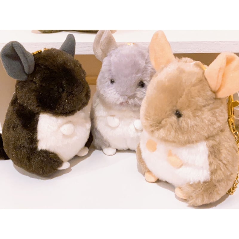 Mark Crown》マルククラウン チンチラぬいぐるみチャーム Mark Crown》マルククラウン チンチラぬいぐるみチャーム
