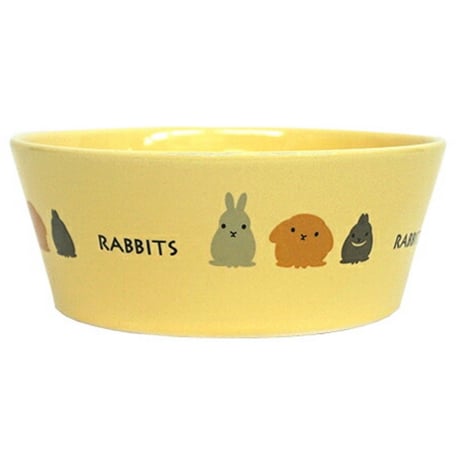 【12th Anniv.】マルカン　うさぎのラウンド食器