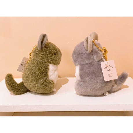 《Mark Crown》マルククラウン チンチラぬいぐるみチャーム