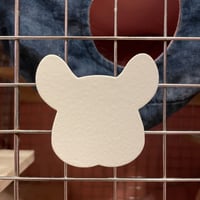 カワイ　チンチラバッジ（ホワイト）