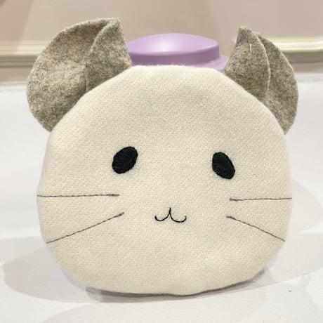 チンチラ　白　haco deco様作品 チンチラ白haco deco様作品
