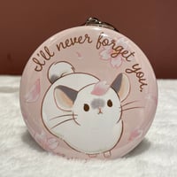 【倉庫一掃セール】《I'll never forget you》キーホルダー(57mm)⚫︎