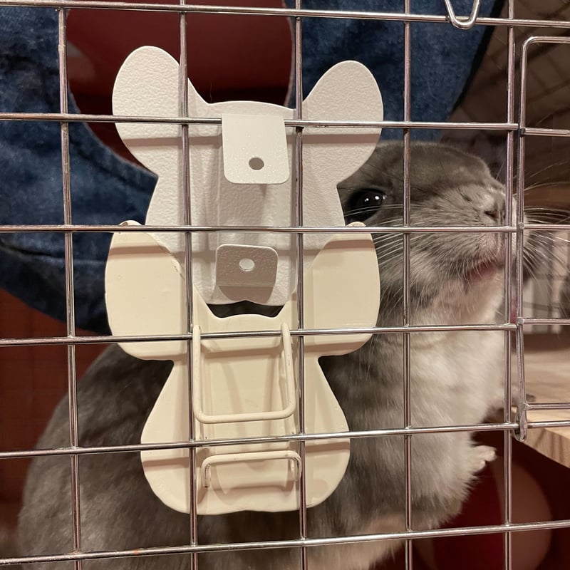 カワイ チンチラバッジ（ホワイト） | Royal Chinchilla Online Shop