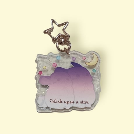 《Wish up on a star 2024》☆アクリルキーホルダー　□
