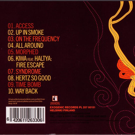 Kiwa ‎– On The Frequency  【 Exogenic Records】