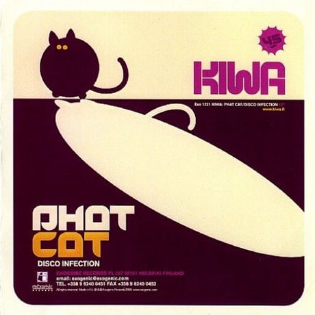 Kiwa – Phat Cat / Disco Infection  【Exogenic Records】