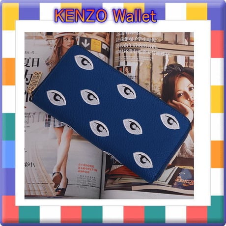レディース新品☆ ☆財布♪ファッション★♪大人気・刺繍・！ファスナー開閉★女性用 KENZO01