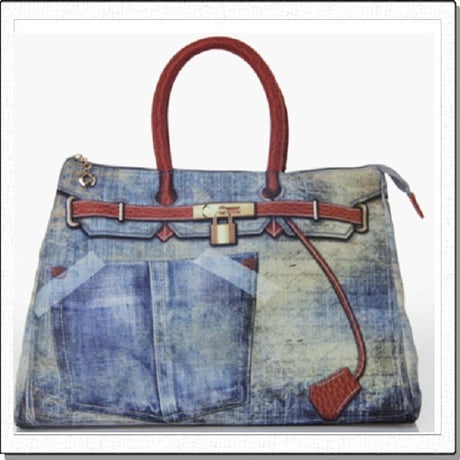 TATA BABY(タタベイビー)PHOTO PRINT BAG　ナイロンバッグ　だまし絵 バッグ サイズ：Ｌ