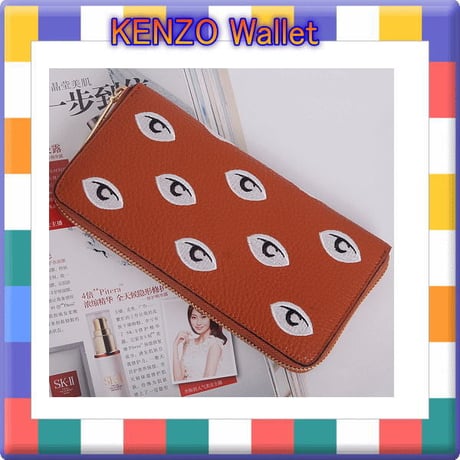 レディース新品☆ ☆財布♪ファッション★♪大人気・刺繍・！ファスナー開閉★女性用 KENZO01