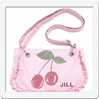 ☆即納☆ジルスチュアート ショルダートート ラインストーンロゴ フリル エコバッグ JILL STUART  JILL05