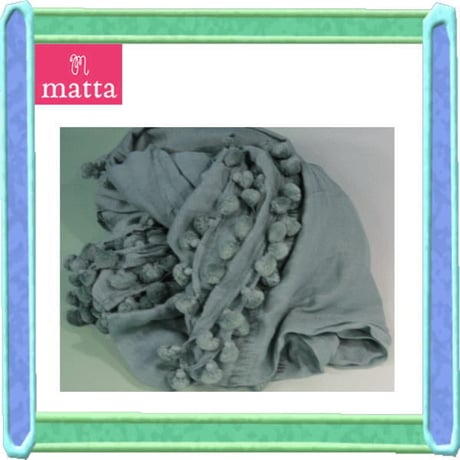 matta ストール マッタ ストール dupatta 2011-2012 新作 green