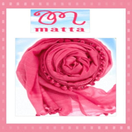 matta ストール マッタ ストール dupatta 2011-2012 新作 alazea