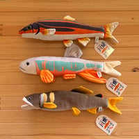 【川魚のぬいぐるみ】アユ・オイカワ・ウグイ