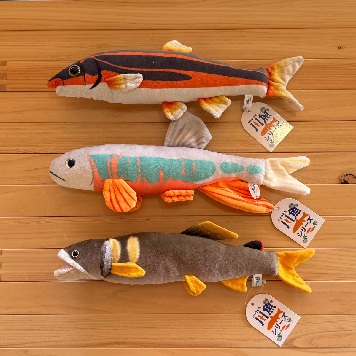 廃盤　新品　ジェリーキャット　ヘコアユ　ルアー　ぬいぐるみ　魚　fish 鮎 ジェリーキャット Amuseables Sardine Tin オイルサーディン