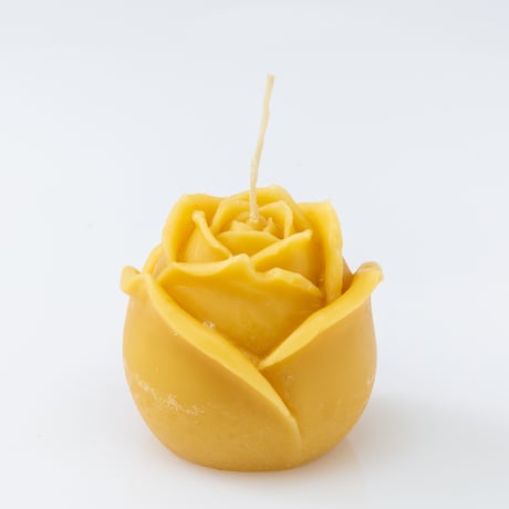 ミツロウキャンドル （薔薇）