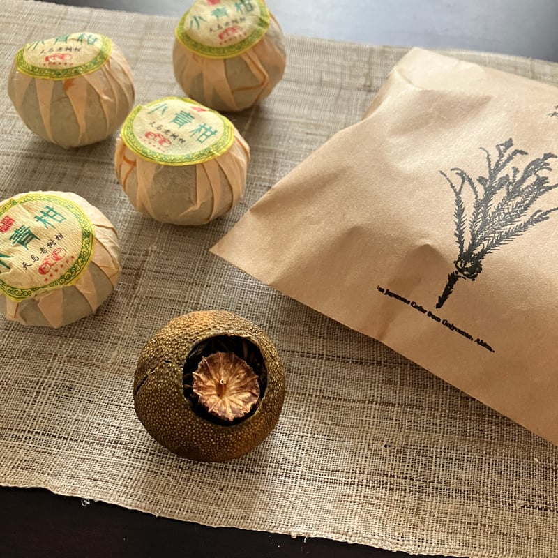 3年熟成の宮廷茶・小青柑茶（5個入） | 伝統茶{tabel}