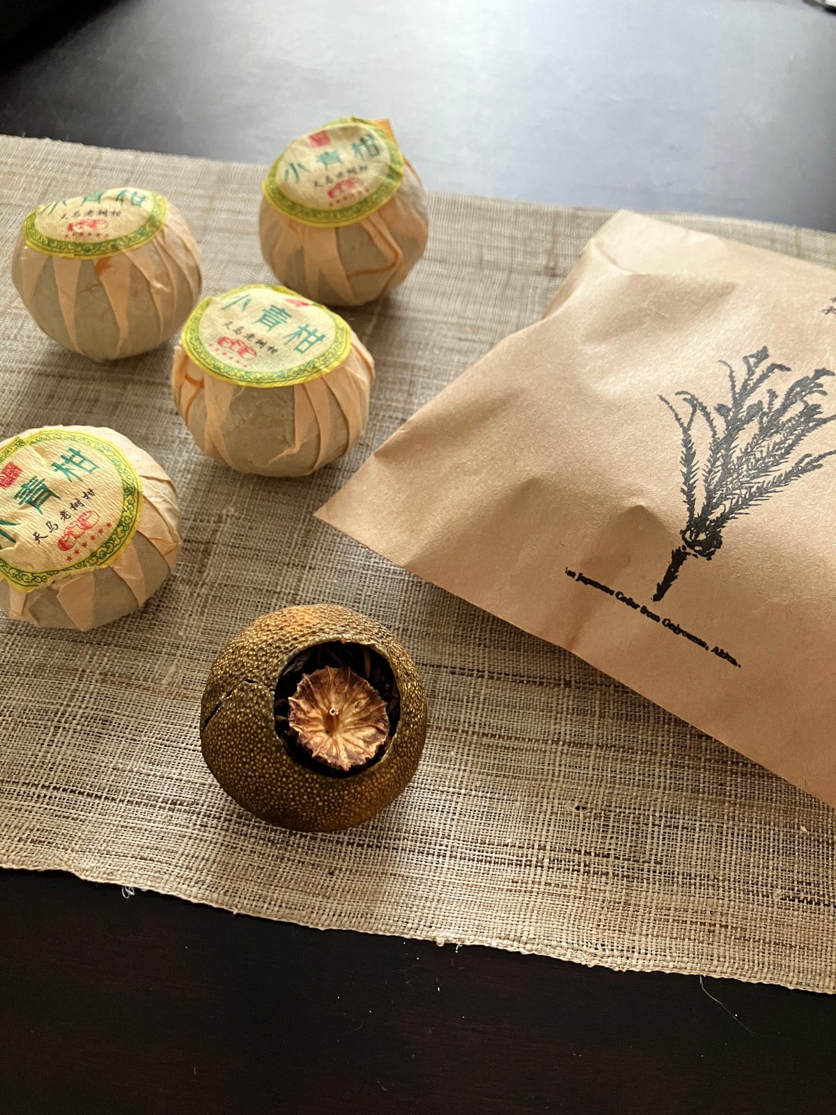 3年熟成の宮廷茶・小青柑茶（5個入） | 伝統茶{tabel}